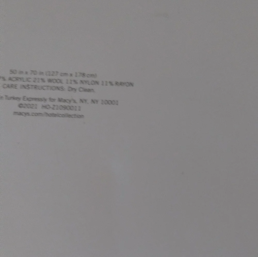 HOTEL COLLECTION Reversible Knit Throw, 50" x 70", Created for Macy's - Picture 6 of 6